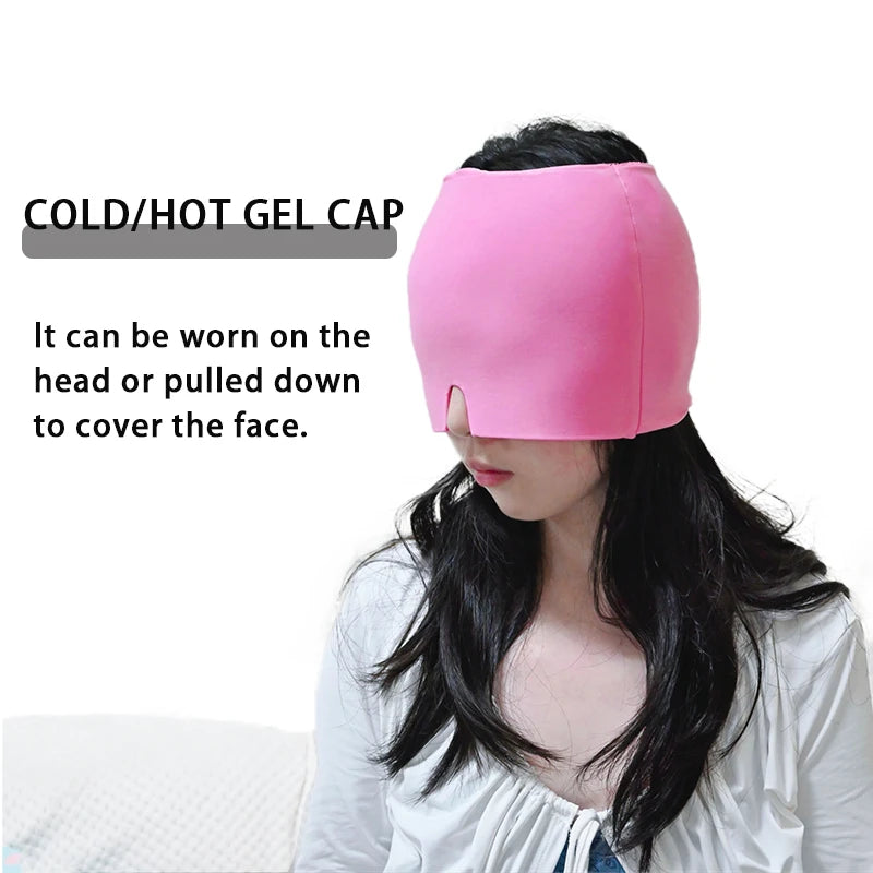 Cooling Migraine Relief Head Wrap