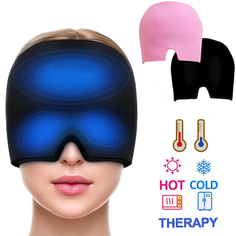 Cooling Migraine Relief Head Wrap