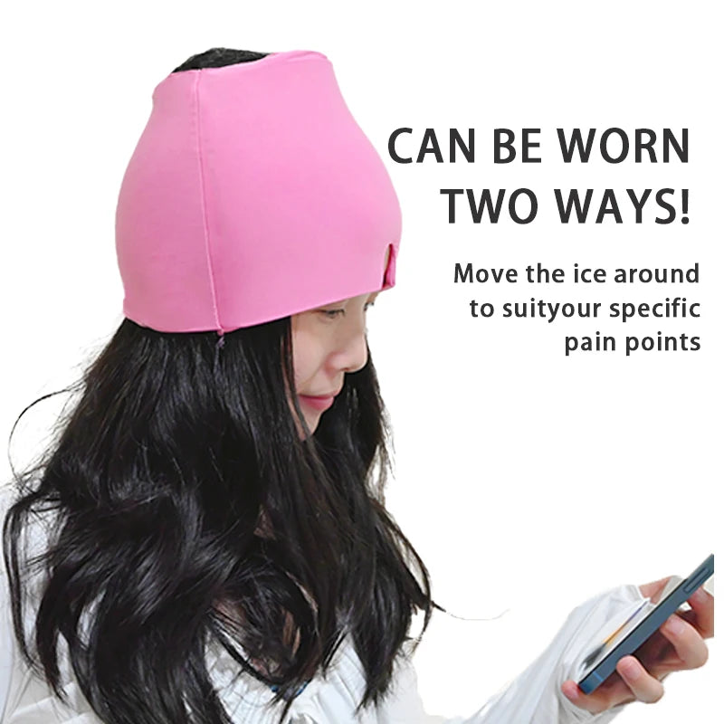 Cooling Migraine Relief Head Wrap
